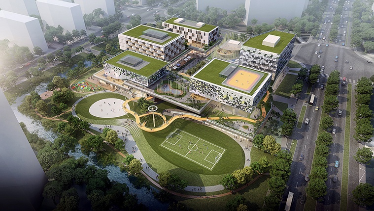 江心洲中部15-006地块居住社区中心