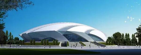 天津团泊健全产业园自行车馆